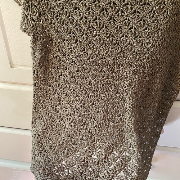 Crocheted top by Infinity Studio Ladies size Medium - Picture 5 of 10